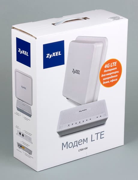 Упаковка ZyXEL LTE6100 Упаковка ZyXEL LTE6100