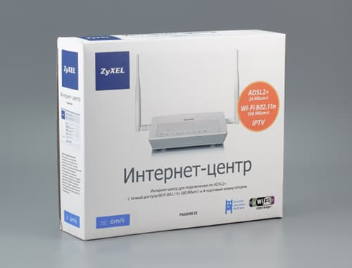 Интернет-центр ZyXEL P660HN EE: Упаковка Интернет-центр ZyXEL P660HN EE: Упаковка