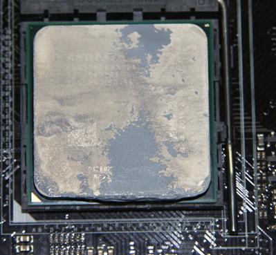 AMD Coolers 2016 - AMD Wraith, распределение термопасты AMD Coolers 2016 - AMD Wraith, распределение термопасты