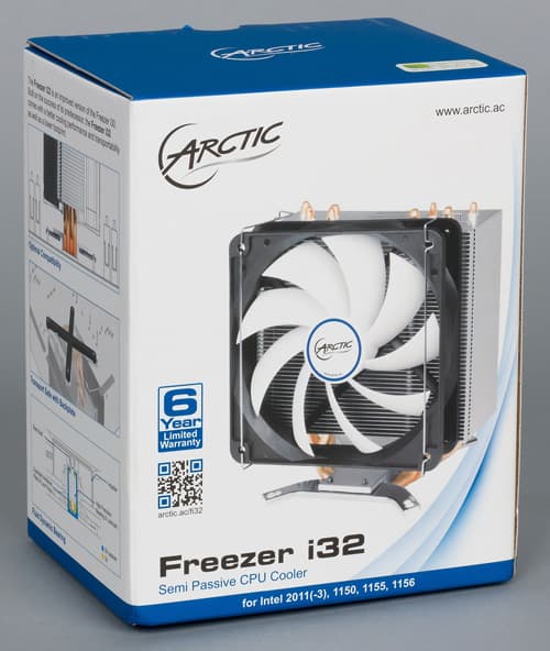 Arctic Freezer i32, коробка Arctic Freezer i32, коробка