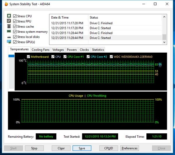 Стресс-тест Asus VivoPC VM60