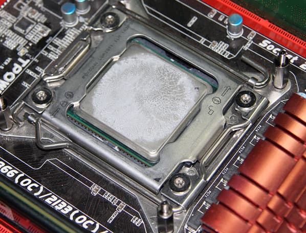 NZXT Kraken X61, распределение термопасты NZXT Kraken X61, распределение термопасты