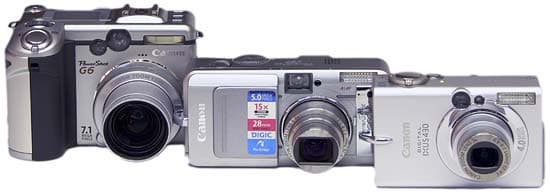 Canon G и S