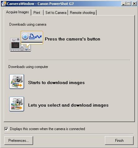Canon CameraWindow
