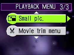 Nikon COOLPIX 3700 Menu
