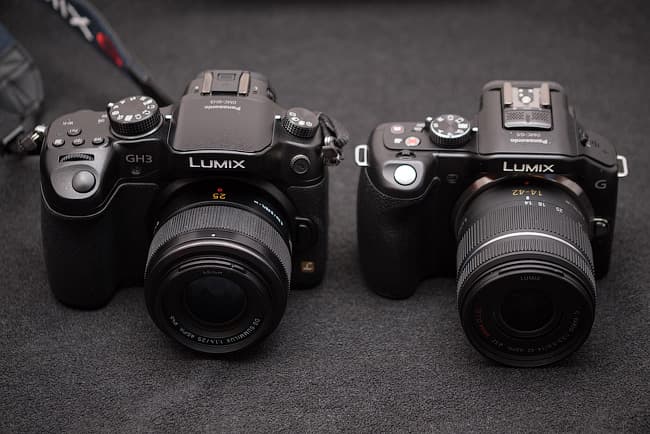 Panasonic GH3 в сравнении с Panasonic G5