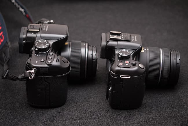 Panasonic GH3 в сравнении с Panasonic G5