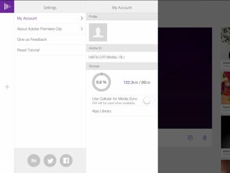 Видеоредактор Adobe Premiere Clip