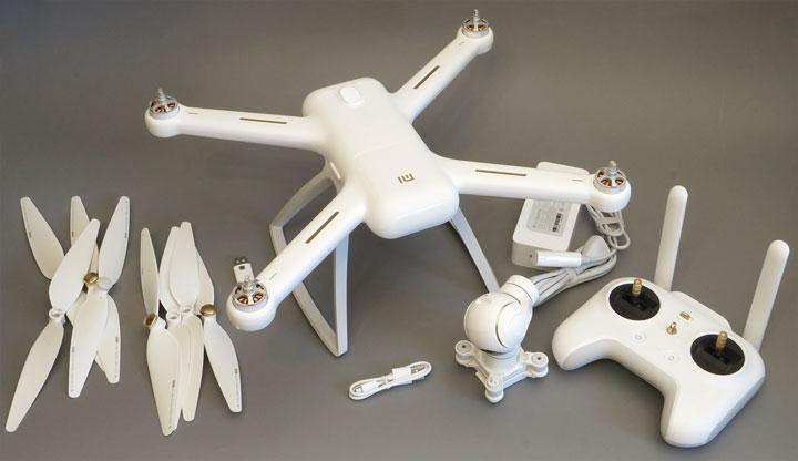 Камера квадрокоптера Xiaomi Mi Drone 4K