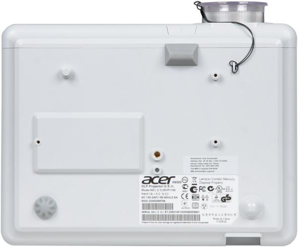 Проектор Acer H6500, днище Проектор Acer H6500, днище