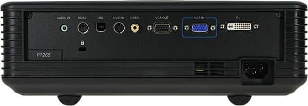 Rear panel