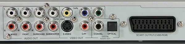Rear connectors