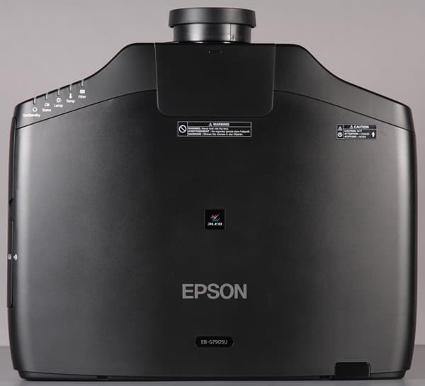 Проектор Epson EB-G7905U, вид сверху Проектор Epson EB-G7905U, вид сверху