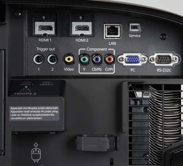 Проектор Epson EH-LS10000, интерфейсы Проектор Epson EH-LS10000, интерфейсы
