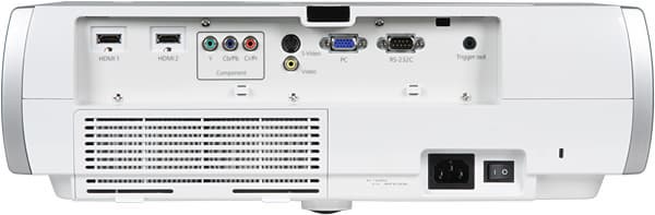 Rear panel