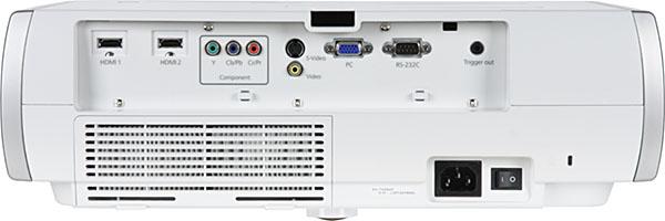 Rear panel