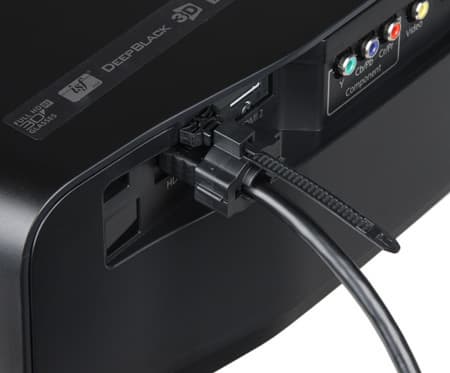Проектор Epson EH-TW9100, фиксатор HDMI-кабеля Проектор Epson EH-TW9100, фиксатор HDMI-кабеля