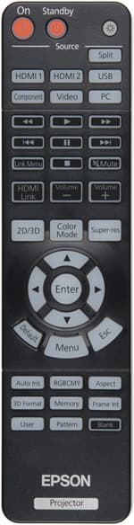 Проектор Epson EH-TW9100, пульт ДУ Проектор Epson EH-TW9100, пульт ДУ