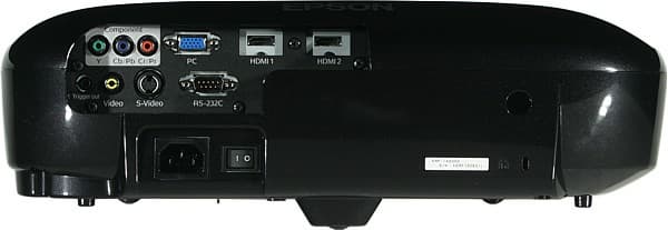 Rear panel