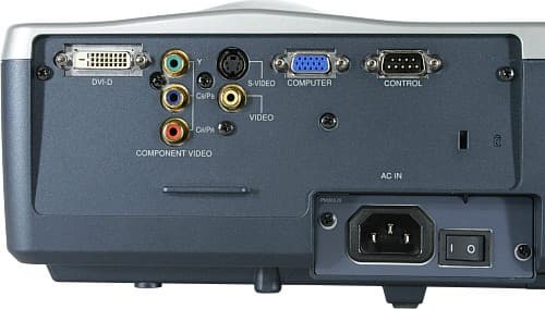 Rear panel