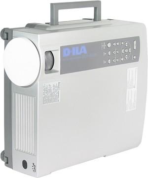 Projector, transportable view