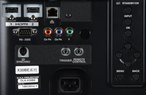 Проектор JVC DLA-X30B, интерфейсы Проектор JVC DLA-X30B, интерфейсы