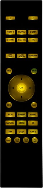 Проекторы JVC DLA-X70RB/DLA-X90RB, пульт ДУ с подсветкой Проекторы JVC DLA-X70RB/DLA-X90RB, пульт ДУ с подсветкой