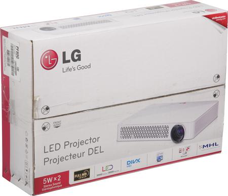 DLP-проектор LG PF80G, коробка DLP-проектор LG PF80G, коробка