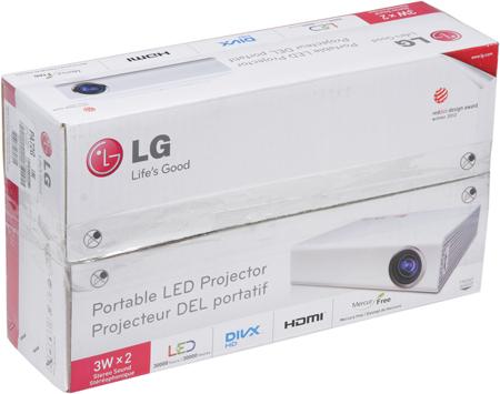 DLP-проектор LG PA72G, коробка DLP-проектор LG PA72G, коробка