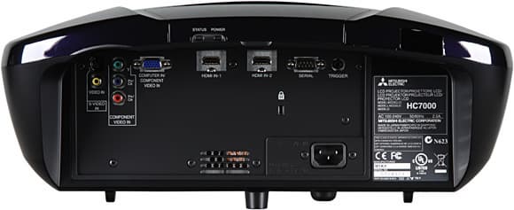 Rear panel