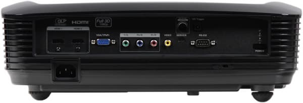 Проектор Optoma HD300X, задняя поверхность