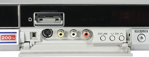 Front connectors