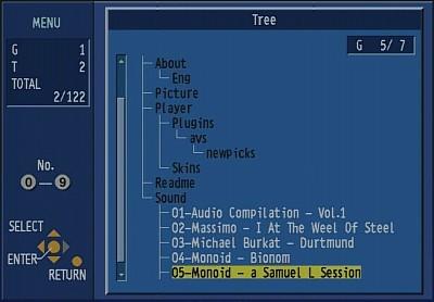 MP3 navigation
