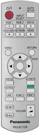 Проектор Panasonic PT-DZ570E, пульт ДУ Проектор Panasonic PT-DZ570E, пульт ДУ