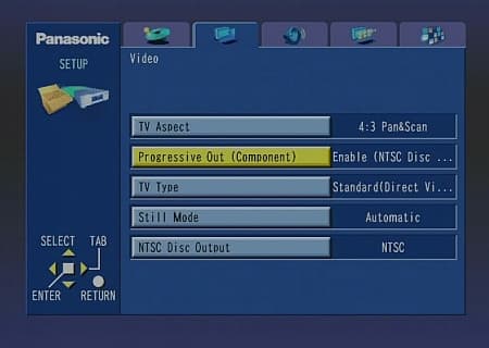 Setup video