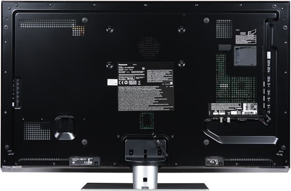 ЖК-телевизор Panasonic VIERA TX-LR42DT50, вид сзади ЖК-телевизор Panasonic VIERA TX-LR42DT50, вид сзади