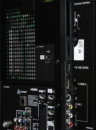 Плазменный телевизор Panasonic Viera TX-PR42ST30, разъемы Плазменный телевизор Panasonic Viera TX-PR42ST30, разъемы