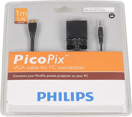 LCoS-проектор Philips PPX1430, кабель-переходник