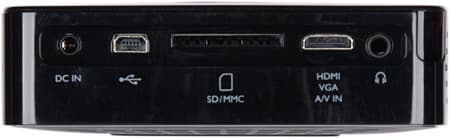 DLP-проектор Philips PPX2480, вид сзади DLP-проектор Philips PPX2480, вид сзади