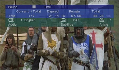 DVD, OSD