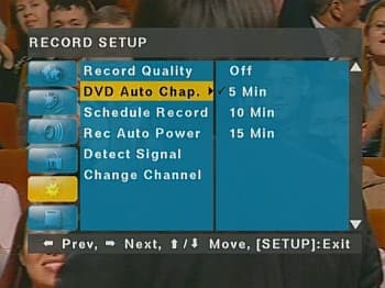 OSD, Setup