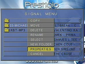 OSD, File Browser
