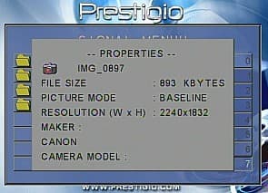 OSD, File Browser