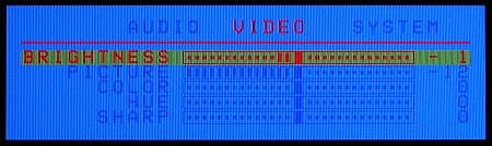 menu, brightness