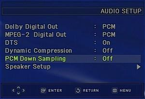 Setup, audio