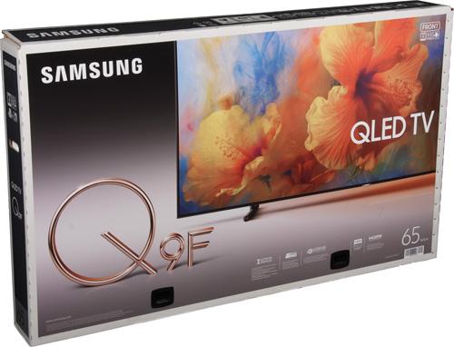 QLED-телевизор Samsung QE65Q9FAMUXRU. Коробка QLED-телевизор Samsung QE65Q9FAMUXRU. Коробка