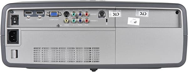 Rear panel