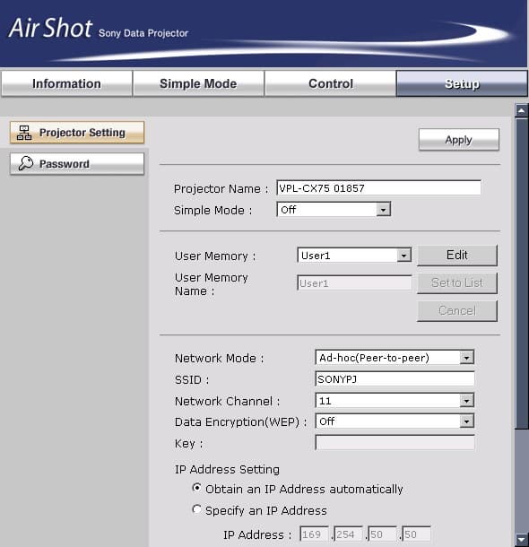 Web Air Shot