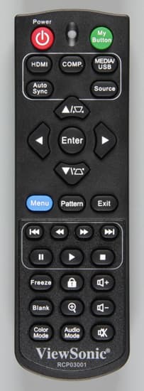 DLP-проектор ViewSonic PLED-W800, пульт ДУ DLP-проектор ViewSonic PLED-W800, пульт ДУ