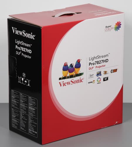 DLP-проектор ViewSonic Pro7827HD, коробка DLP-проектор ViewSonic Pro7827HD, коробка